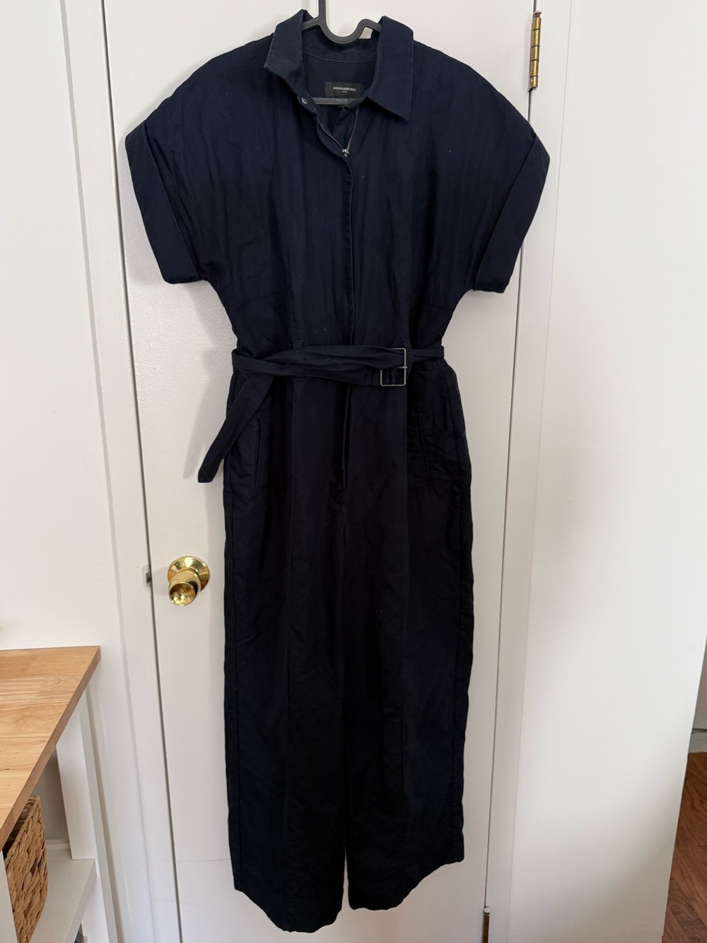 Banana Republic Navy Jumpsuit
